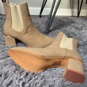 Nude booties